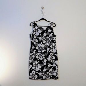Black & White Classic Sheath Dress